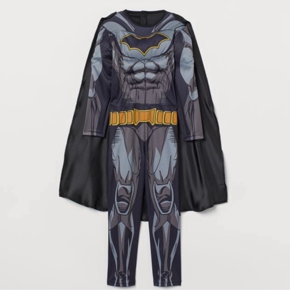 BATMAN Costume H&M - 6/8 Y - Picture 1 of 4